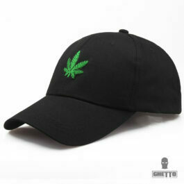 Ghetto Cap Maple Leaf Embroidery 6-Panel