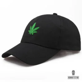 Ghetto Cap Maple Leaf Embroidery 6-Panel