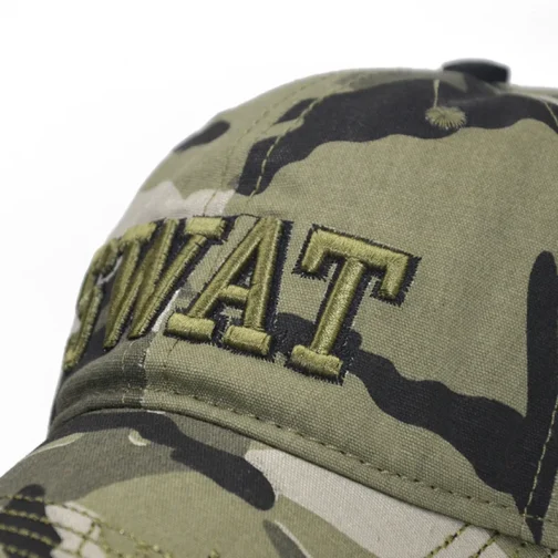 ghetto cap swat army camouflage green 6 panel