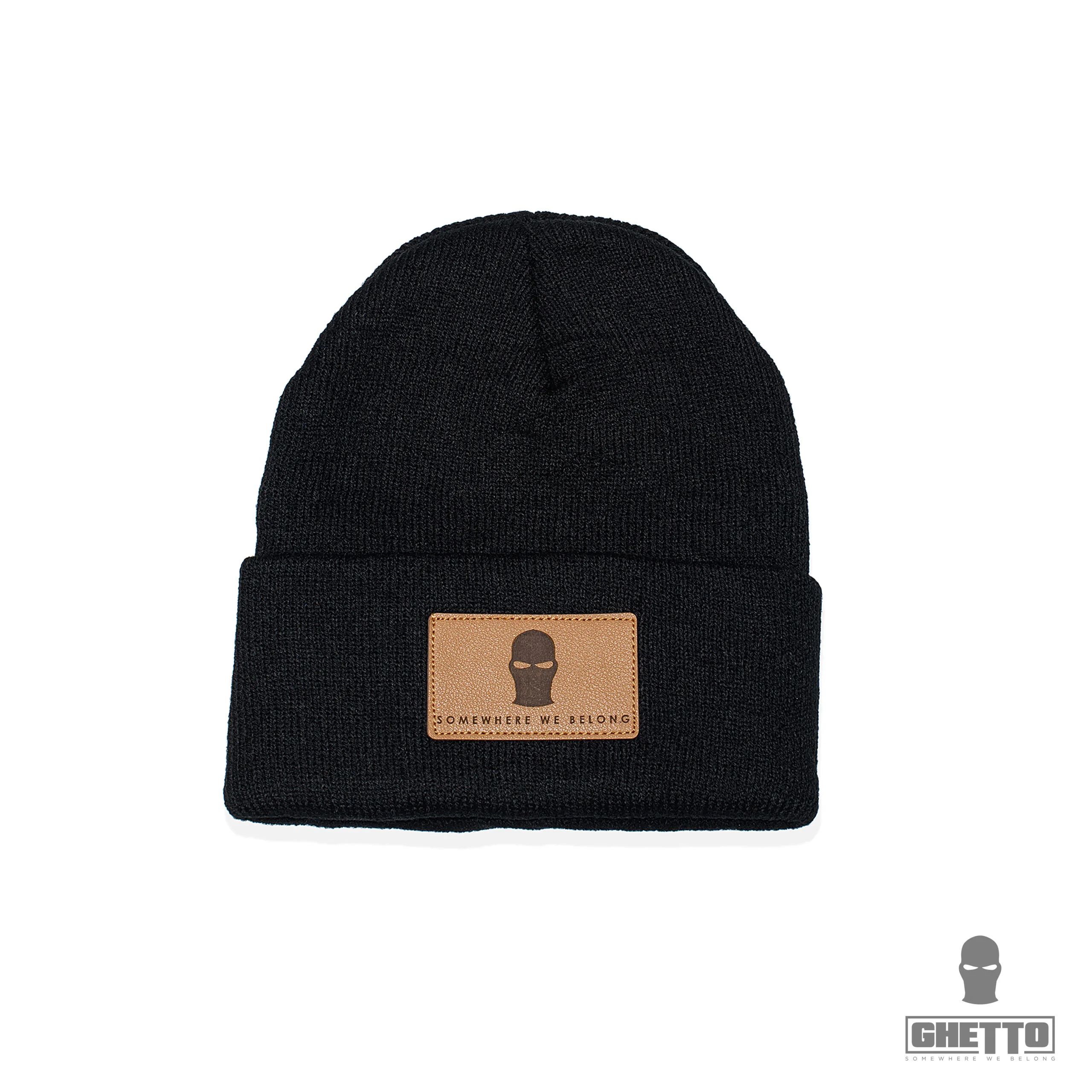 WARM Winter Beanie GHETTO Mask Somewhere We Belong Σκούφος μαλακός Χειμωνιάτικος Ζεστός