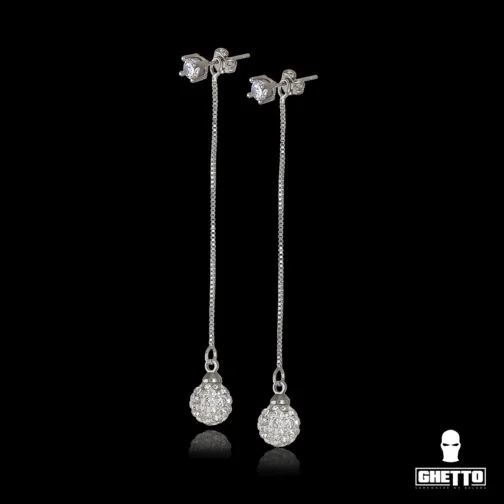 Cercei pentru femei Cercei lungi argint CZ 18k PLATED