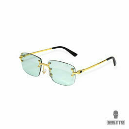 Ghetto Palette Sunglasses Gold Frame For Women