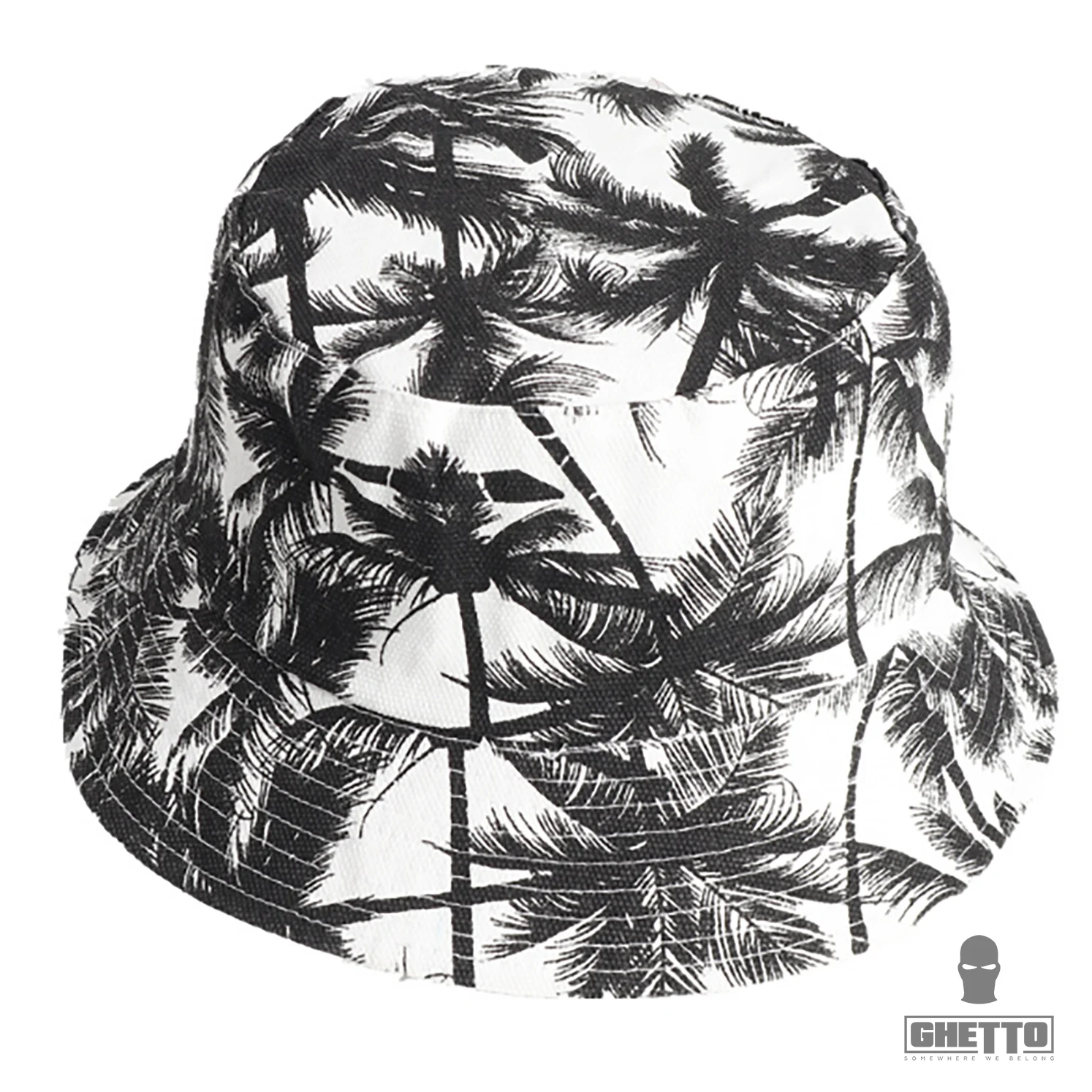 Bucket hat 2023 popular, black second side.
