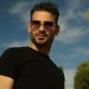 ghetto palette sunglasses silver frame unisex