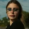 ghetto palette sunglasses silver frame unisex