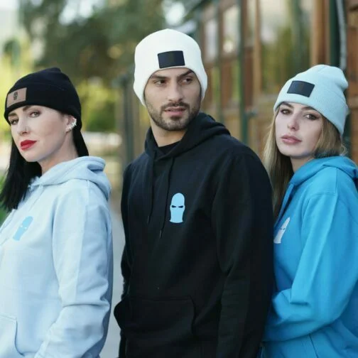 ghetto masca moale de iarnă beanie undeva unde aparținem