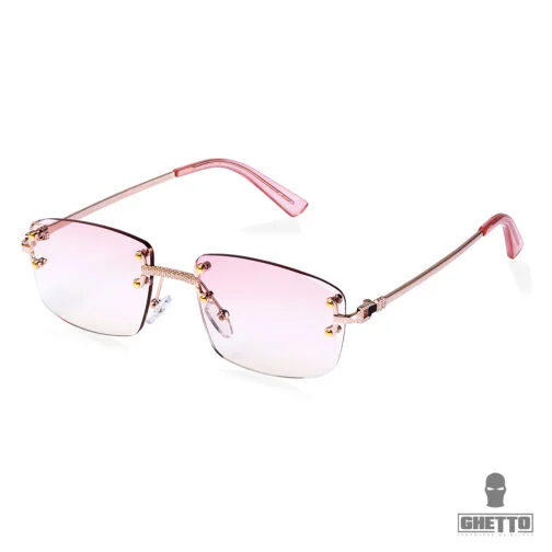 ghetto palette sunglasses rose gold frame for women