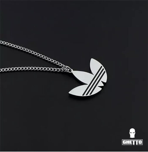 ghetto sport hip hop style streetwear titanium steel pendant necklace