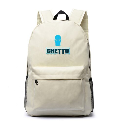 Backpack White Ghetto