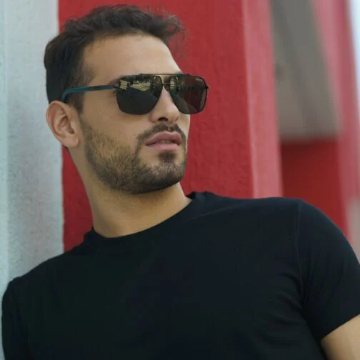 ghetto aviator sunglasses black frame for men