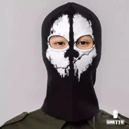 Ghetto Balaclava Ghost Winter Full Face 2 Hole