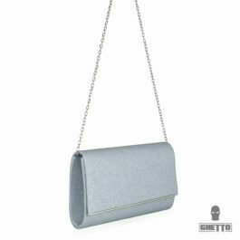 Ghetto Glitter Clutch Silver Bag