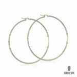 Ghetto Large Circle Hoop Earrings Stainless Steel