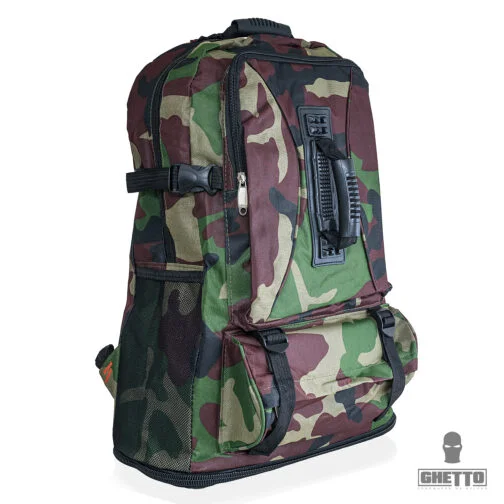 ghetto rucsac tactic camuflaj impermeabil