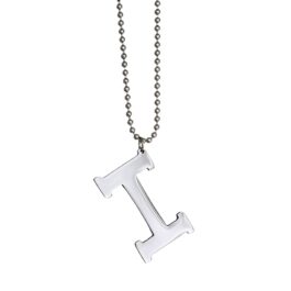 Ghetto H Letter Stainless Steel Necklace Unisex