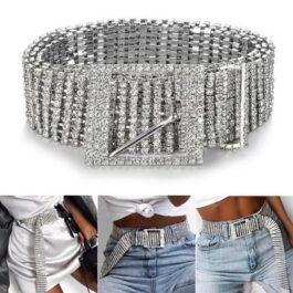 Ghetto Belt Strass Trim pentru femei