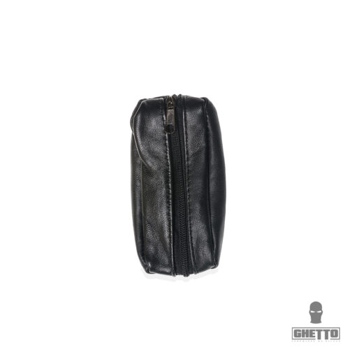ghetto car key black leather wallet