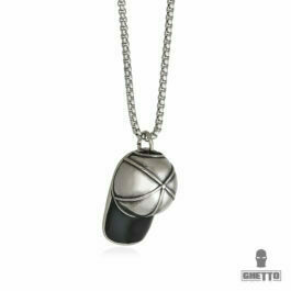 Ghetto Hip Hop Cap Stainless Steel Pendant Necklace