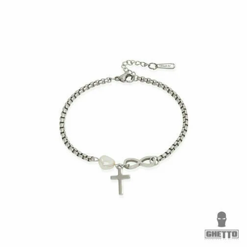 ghetto fashion "8" brățară cu perle ss