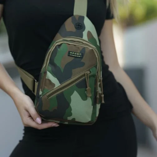 ghetto small crossbag fashion sport camouflage unisex