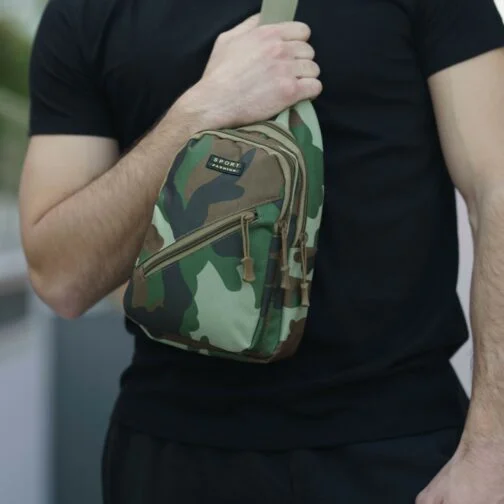 ghetto small crossbag fashion sport camouflage unisex