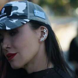 Ghetto Punk Kpop Set 3pcs Cercei din oțel inoxidabil pentru femei