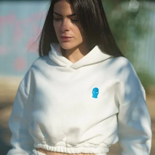 ghetto set sport hoodie crop top pantaloni pentru femei o dimensiune