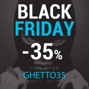 Διαβάστε περισσότερα για το άρθρο Black Friday -35% σε όλο το Ghetto.gr