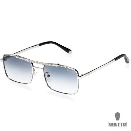 ghetto fashion luxury style sunglasses silver frame unisex
