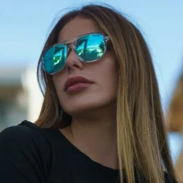 Ghetto New Fashion Clear Design Ochelari de soare Unisex