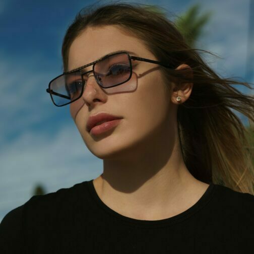 ghetto fashion luxury style sunglasses black frame unisex