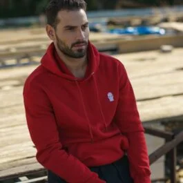 Ghetto Streetwear Hoodie Бродерия маска лого за мъже