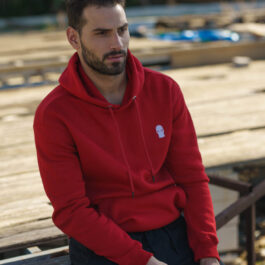 Ghetto Streetwear Hoodie – Red | Unisex
