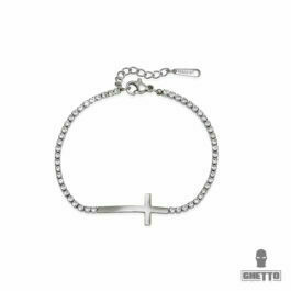 Ghetto Crystal Bracelet Cross SS