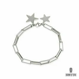 Ghetto brățară stele de aur de culoare placat 18k SS Link Chain