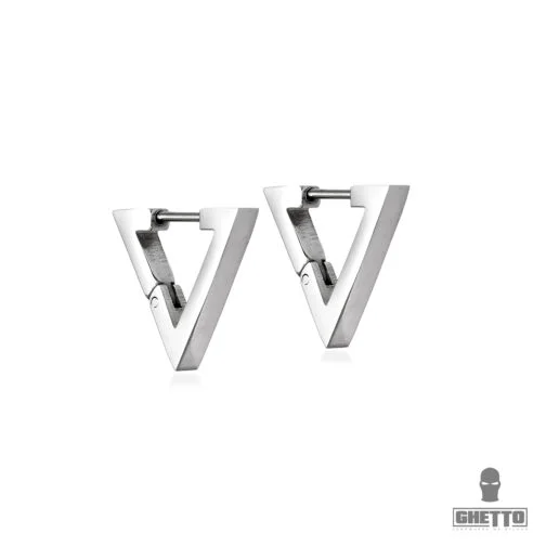 ghetto v letter shaped kpop cercei din oțel inoxidabil
