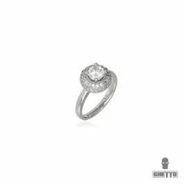 Inel reglabil Ghetto Diamond Shaped CZ Gemstone