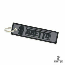 Ghetto Key Ring Limited Black/Gray Color