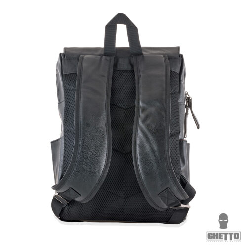 ghetto new style premium genuine leather all day backpack unisex