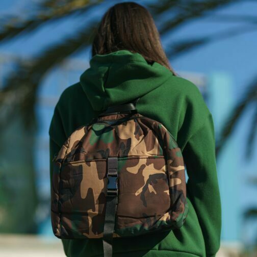 ghetto medium backpack camouflage color for women