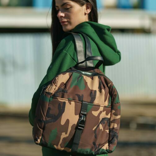 ghetto medium backpack camouflage color for women