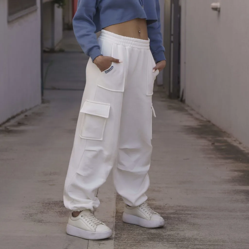 ghetto new fashion sweatpants big pockets for women