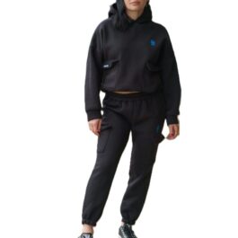 GHETTO Cotton Hoodie & Pants Set with Big Pockets | Streetwear Edition One Size