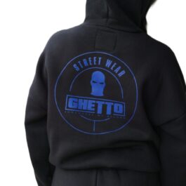 GHETTO Cotton Hoodie & Pants Set with Big Pockets | Streetwear Edition One Size