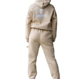 GHETTO Cotton Hoodie & Pants Set with Big Pockets | Streetwear Edition One Size