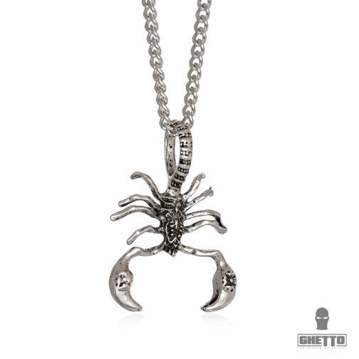 ghetto hip hop scorpio stainless steel pendant necklace