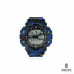 Ghetto No-name Digital Fashion Blue Camouflage Sport Watch | Unisex