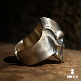 Ghetto Sparta Skeleton Adjustable Ring