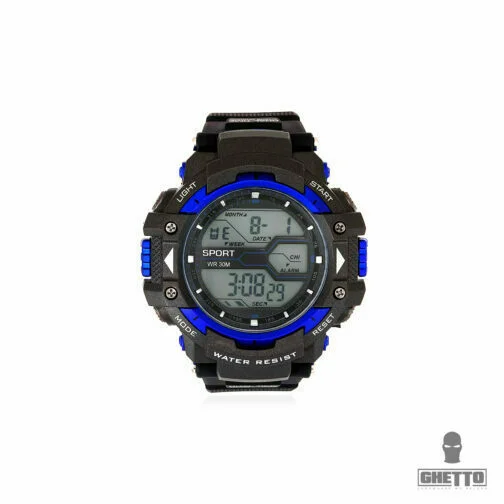 ghetto no name digital fashion shock sport watch unisex