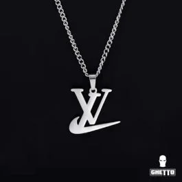 Ghetto Famous Brands Tick Colier cu pandantiv SS Unisex